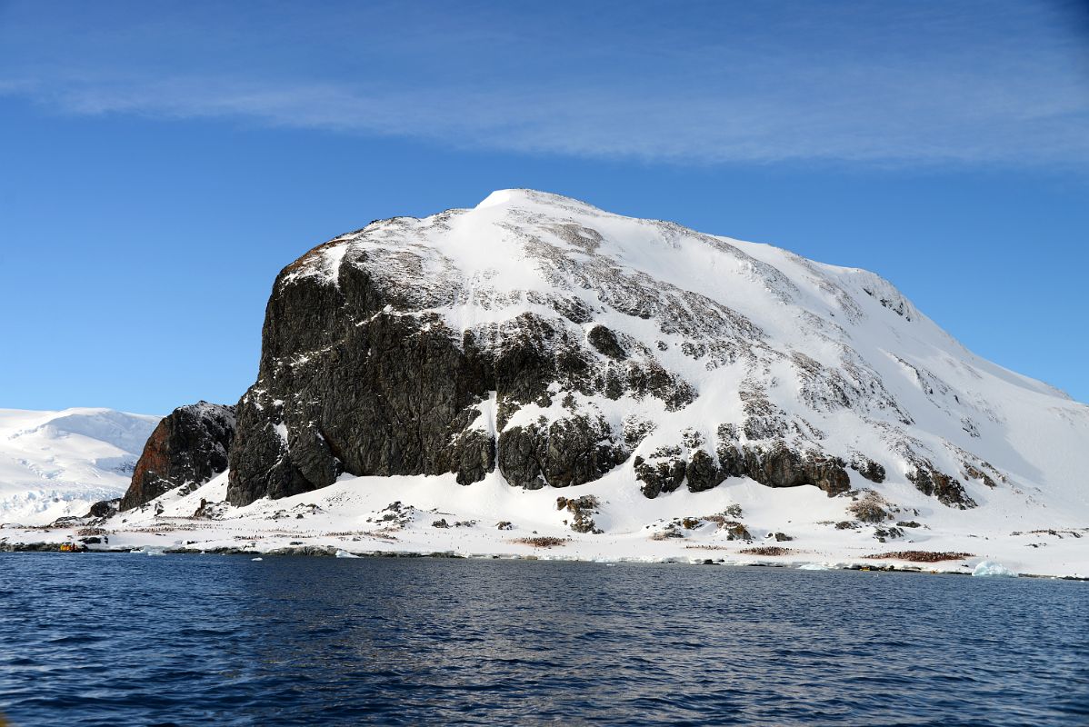 09C Penguin Colonies On The Coast Of Cuverville Island From Zodiac On Quark Expeditions Antarctica Cruise